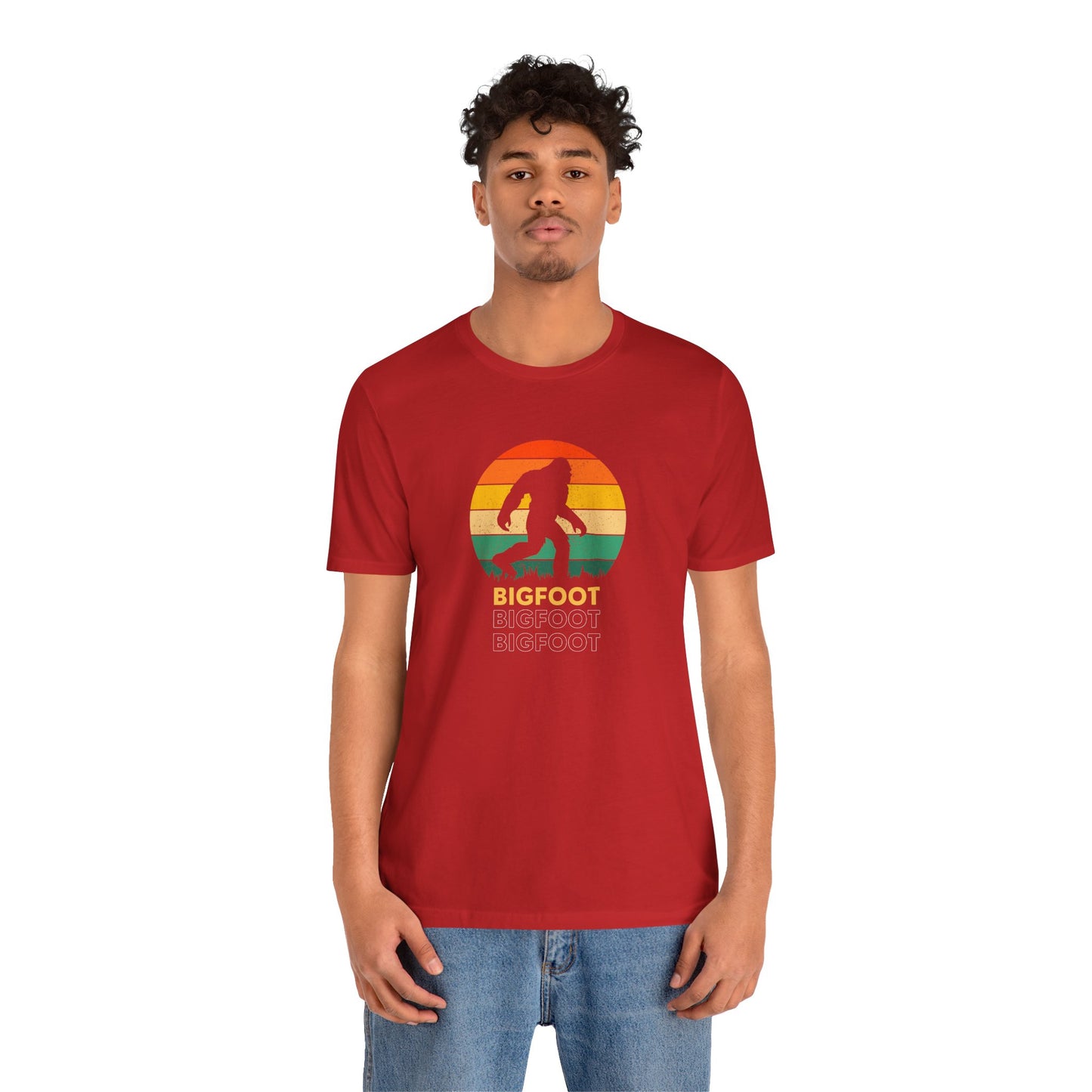 Retro Bigfoot Jersey Short Sleeve Tee