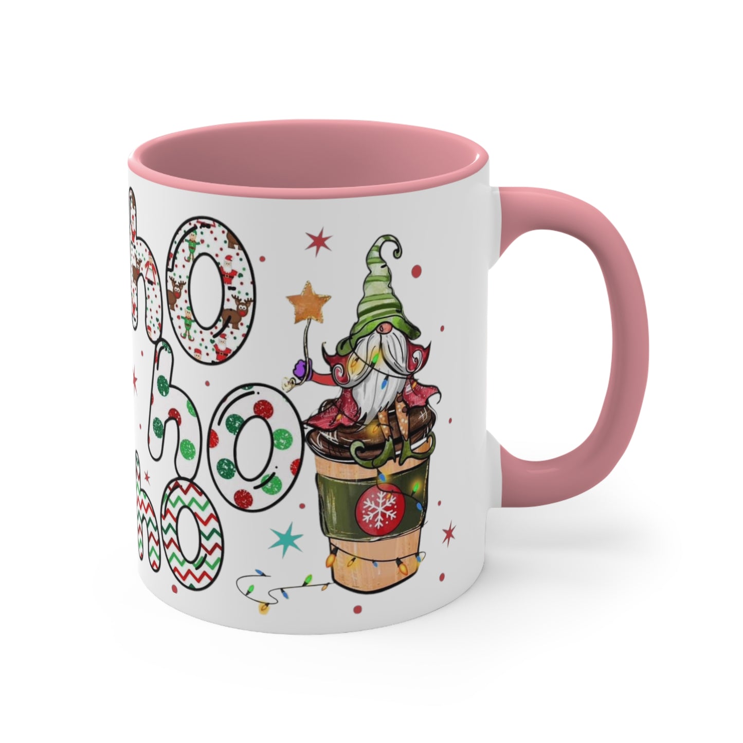 Ho, Ho, Ho, Accent Coffee Mug, 11oz