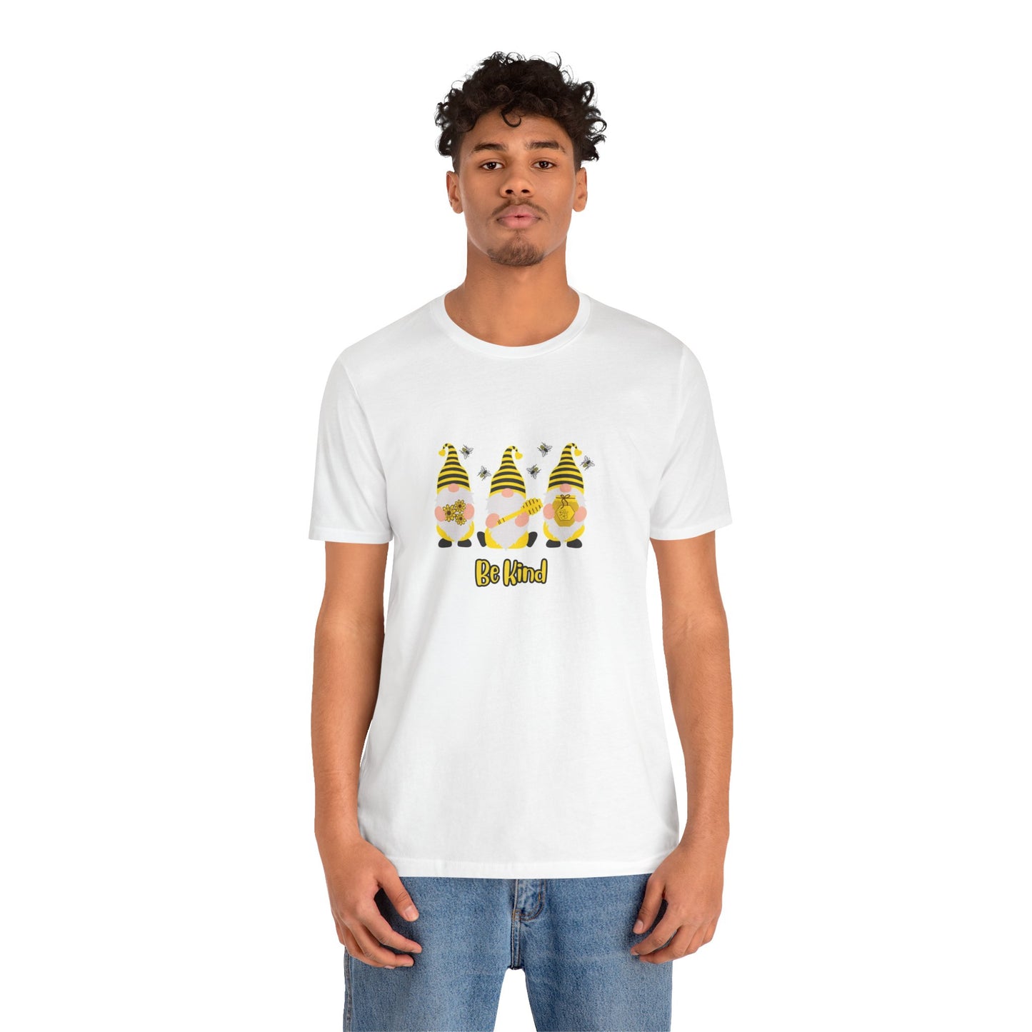 Be Kind Gnome Short Sleeve Jersey Tee