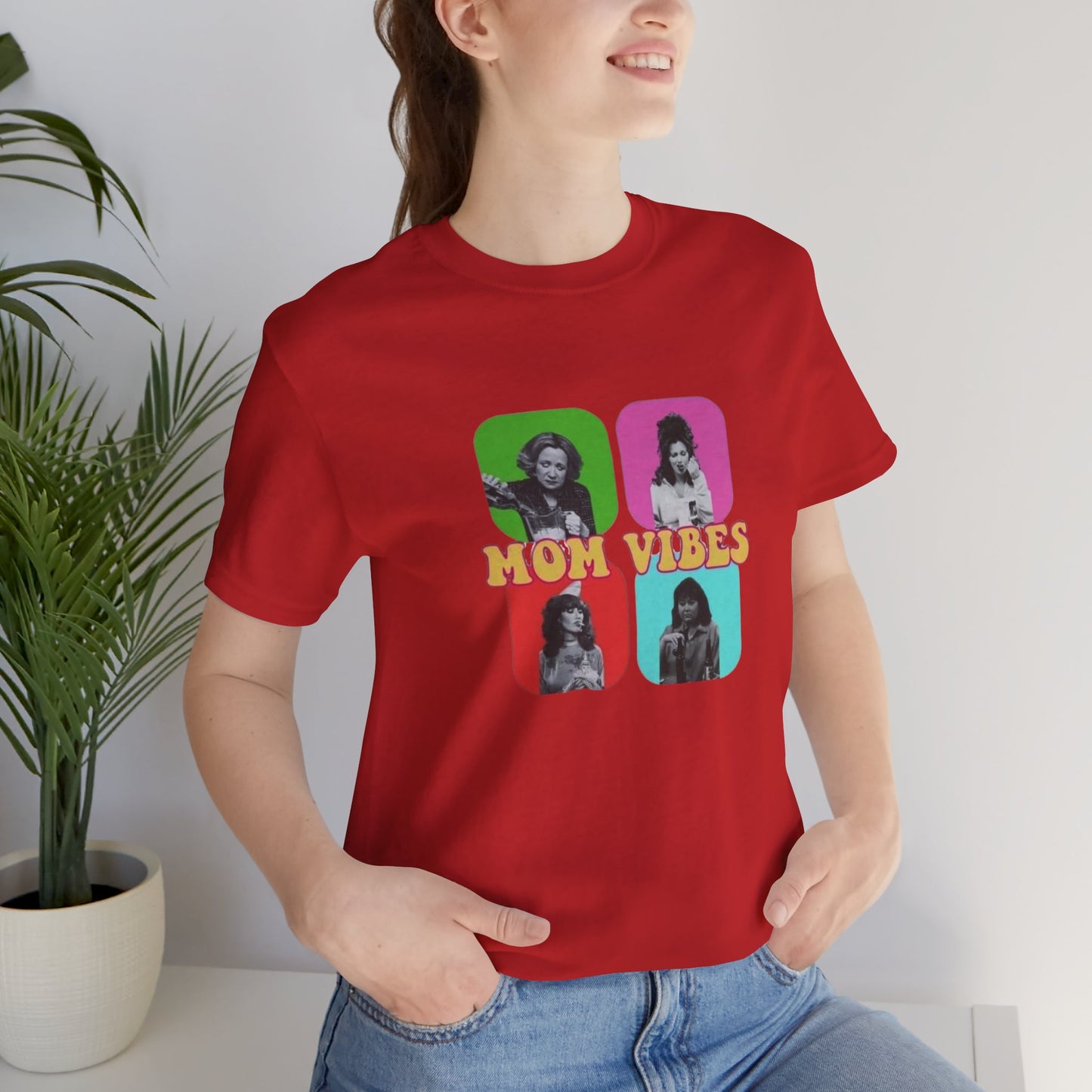 Mom Vibes 1 Jersey Short Sleeve Tee