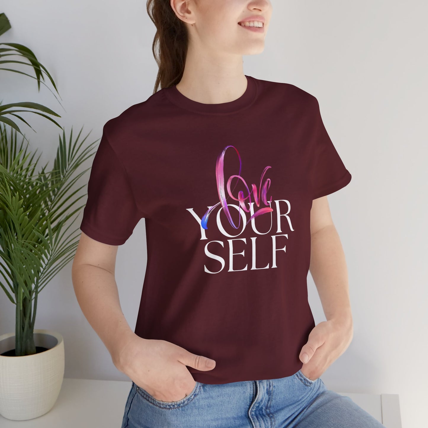Love Yourself Jersey Short Sleeve Tee