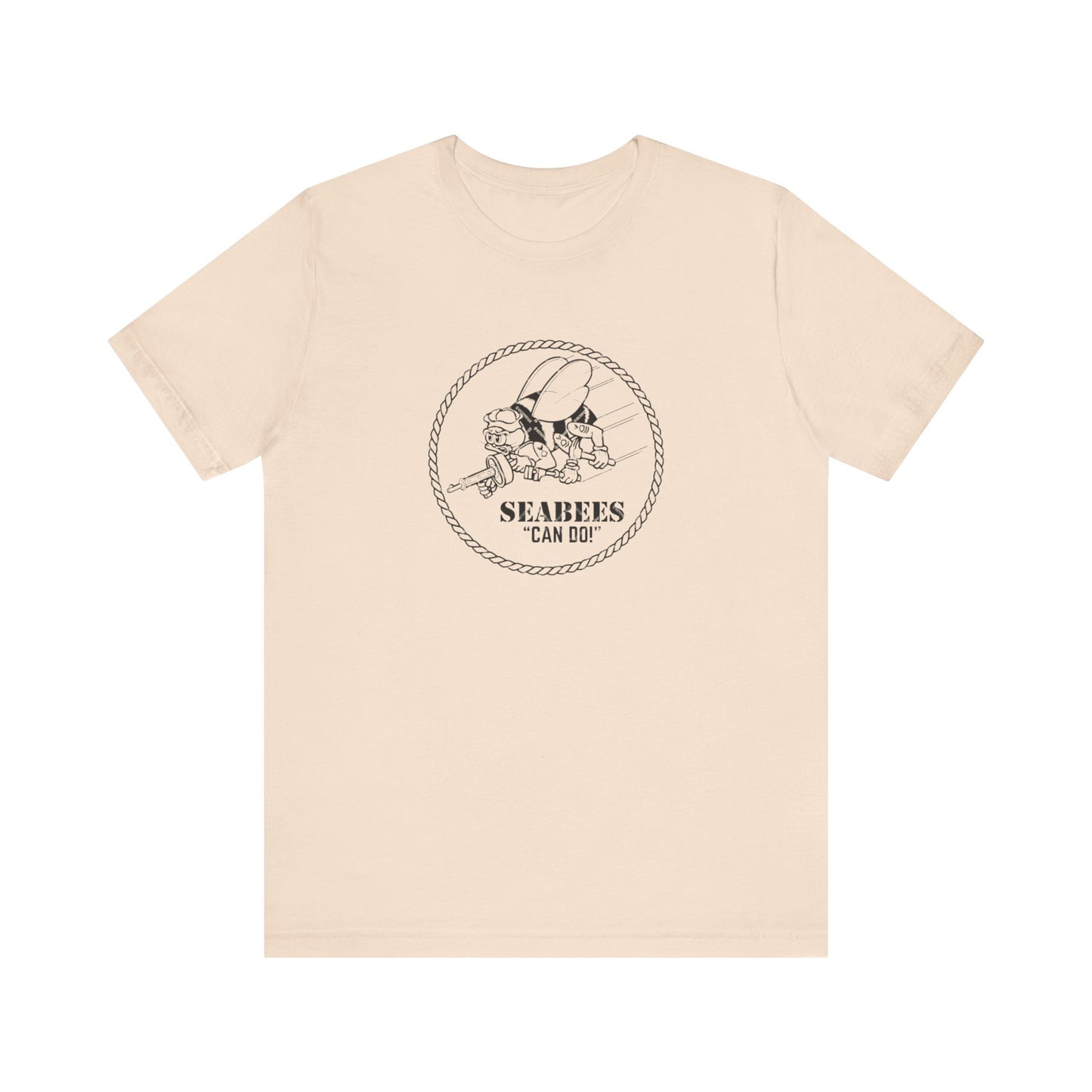 SEABEES Can Do, Jersey Short Sleeve Tee