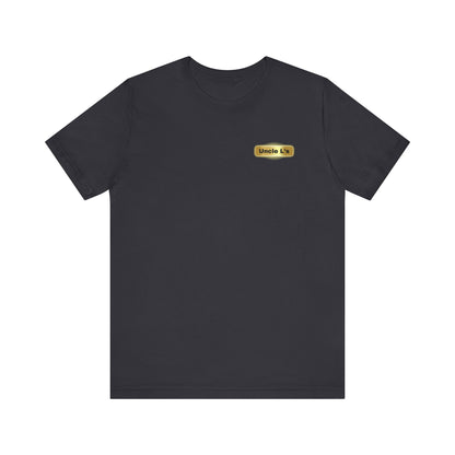 Specially Designed for - Uncle L's Catering, Where Food Has No Boarders Just Passports.  Jersey Short Sleeve Tee