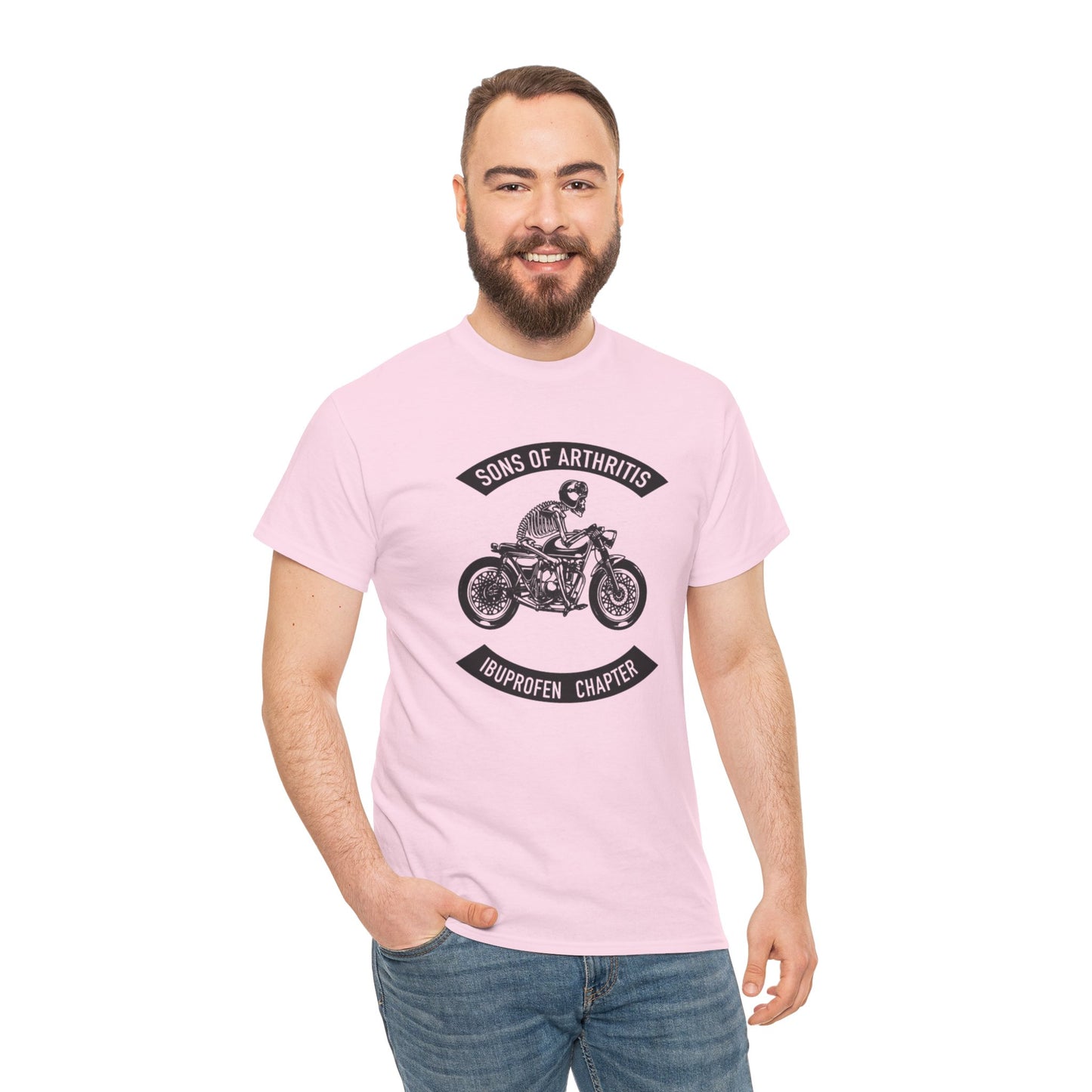 Sons of Arthritis Ibuprofen Chapter Heavy Cotton Tee