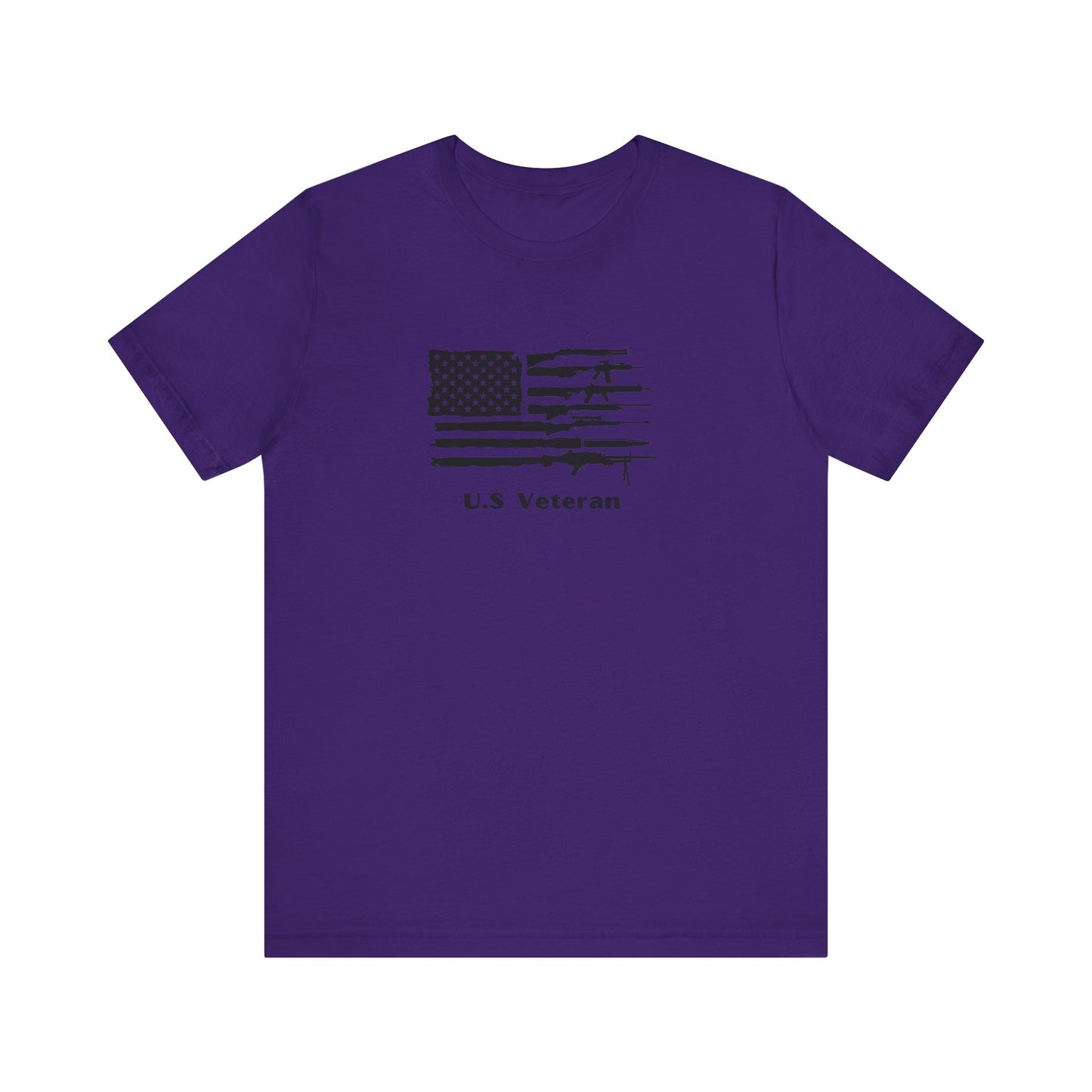 US Veteran Flag Shirt, Jersey Short Sleeve Tee