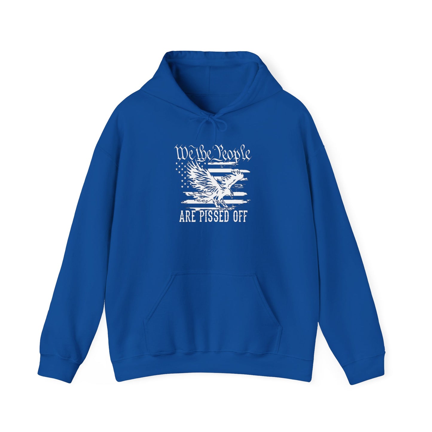 We The People Are Pissed Off Hoodie,  Heavy Blend™ Hooded Sweatshirt