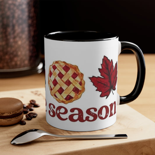 'Tis The Season, Accent Coffee Mug, 11oz