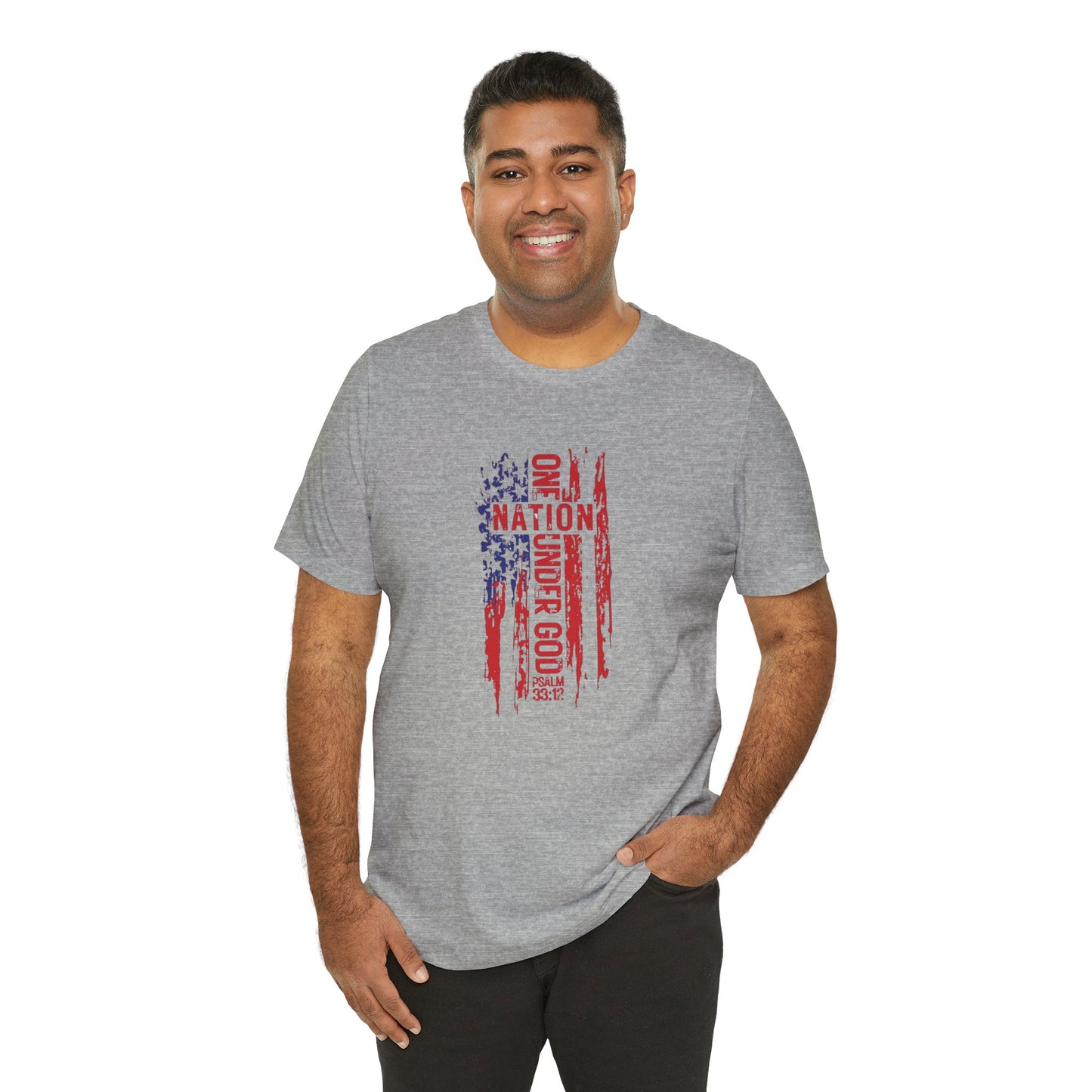 One Nation Under God, Jersey Short Sleeve Tee