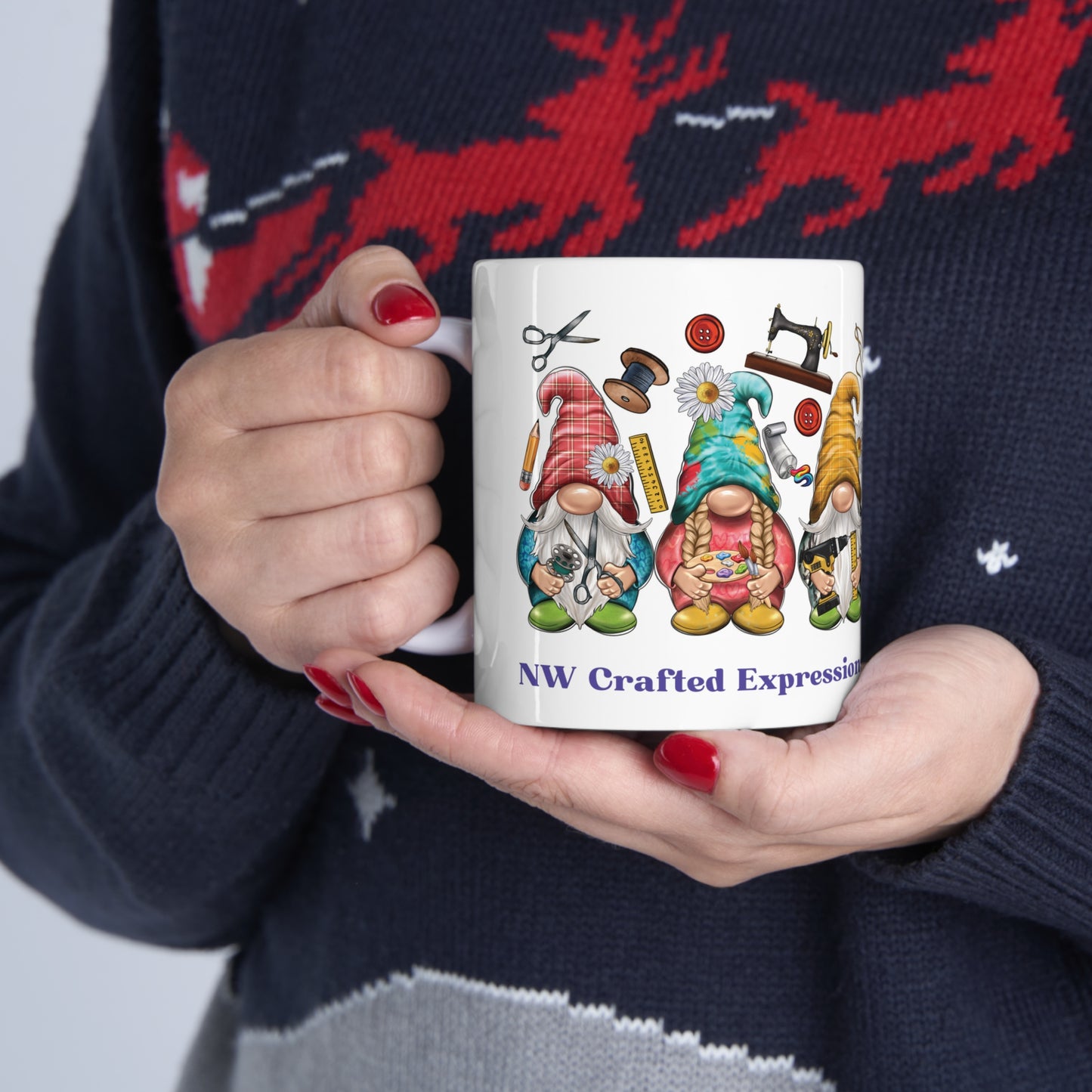 NW Crafted Expressions Logo Ceramic Mug 11oz