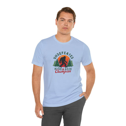 Undefeated Hide and Seek Champion, Short Sleeve Tee