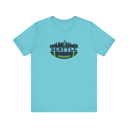 Seattle Skyline football, Jersey Short Sleeve Tee