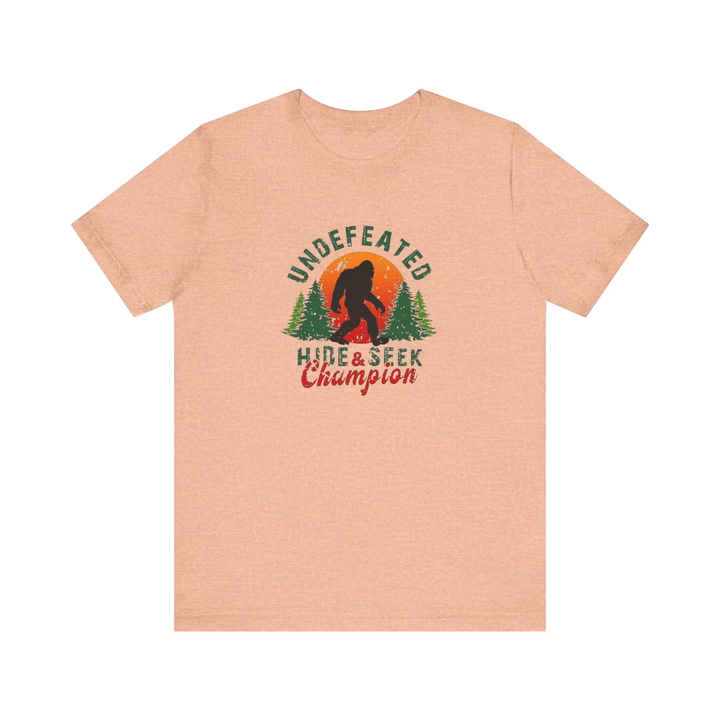 Undefeated Hide and Seek Champion, Short Sleeve Tee