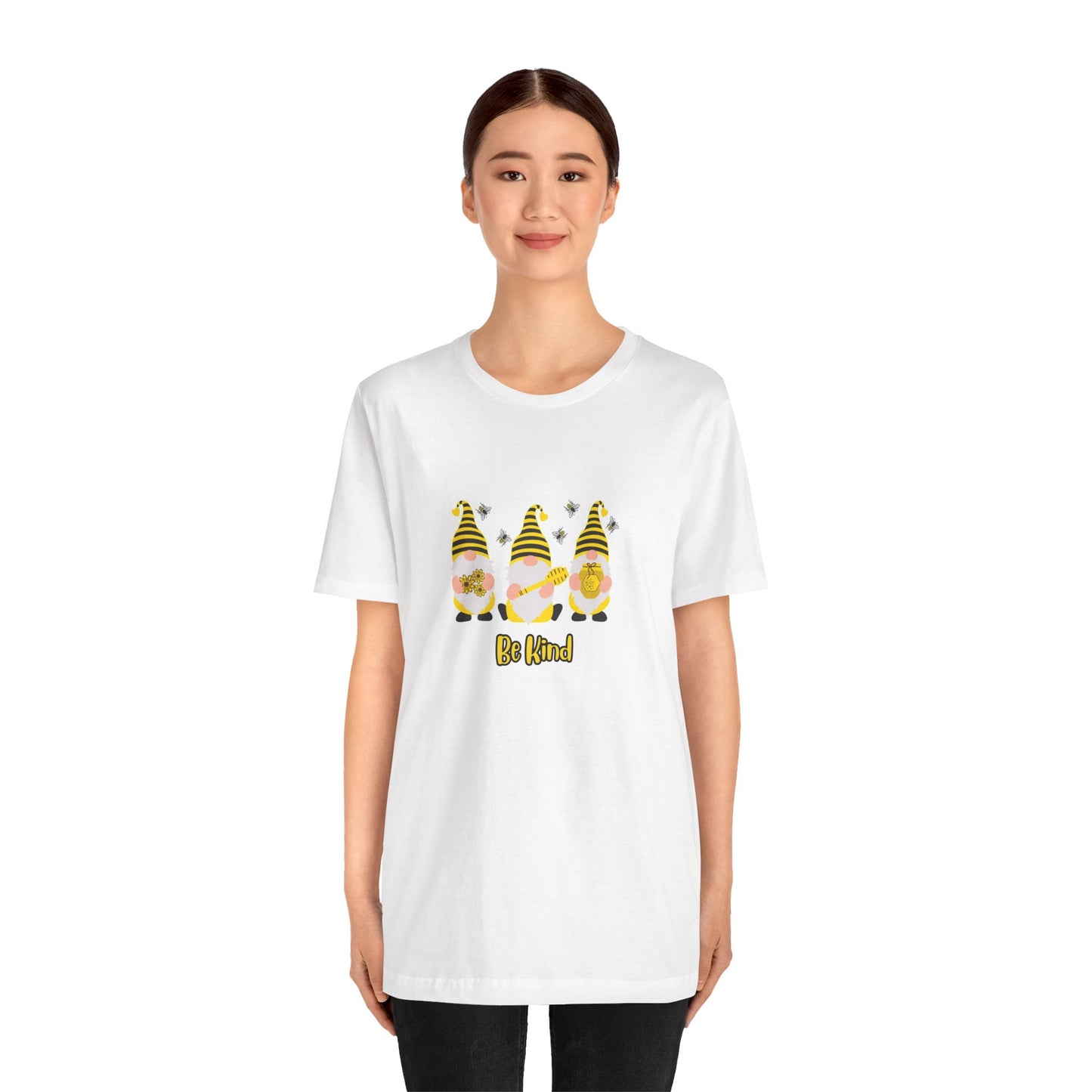 Be Kind Gnome  Short Sleeve Jersey Tee