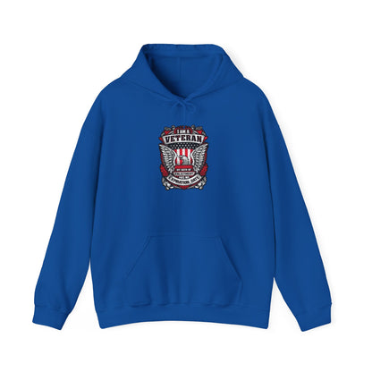 I Am A Veteran My Oath Of Enlistment Has No Expiration Date Hoodie Heavy Blend™ Hooded Sweatshirt