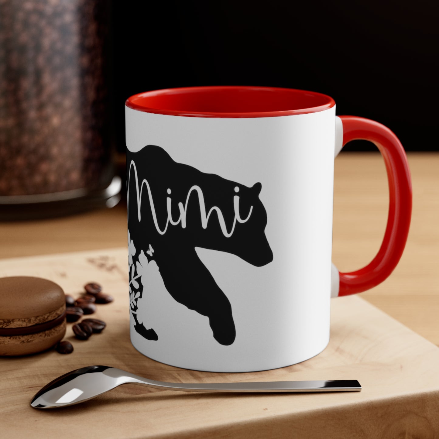 Mimi Bear Accent Coffee Mug, 11oz