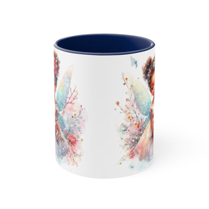 Fairy Girl 1, Accent Coffee Mug, 11oz