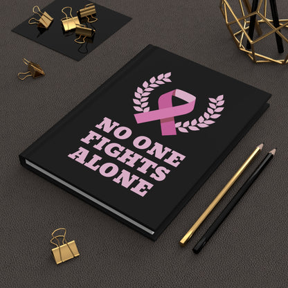 No One Fights Alone, Hardcover Journal Matte