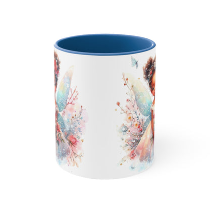 Fairy Girl 1, Accent Coffee Mug, 11oz