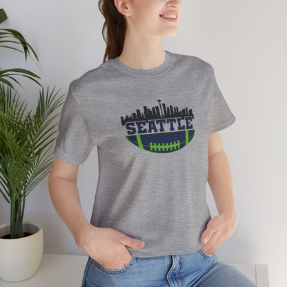 Seattle Skyline football, Jersey Short Sleeve Tee