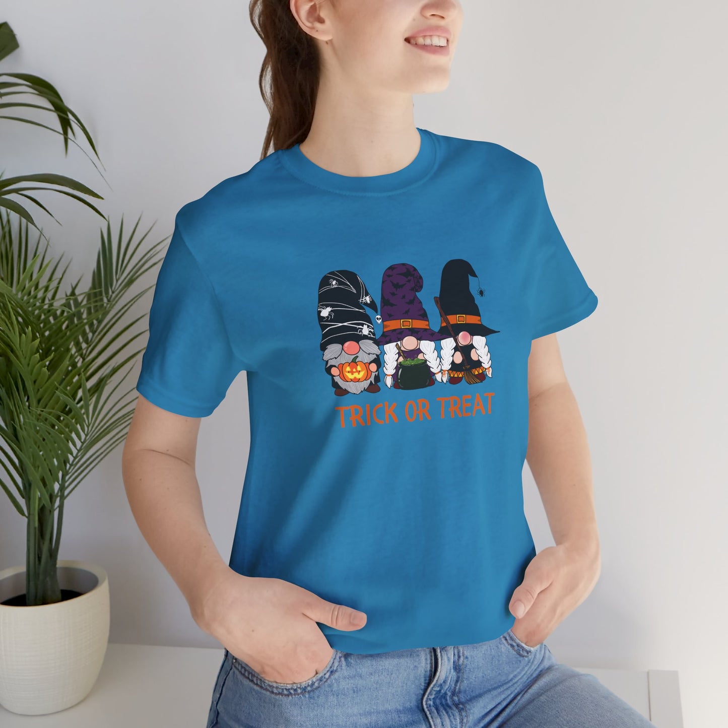 Trick Or Treat Gnomes, Jersey Short Sleeve Tee