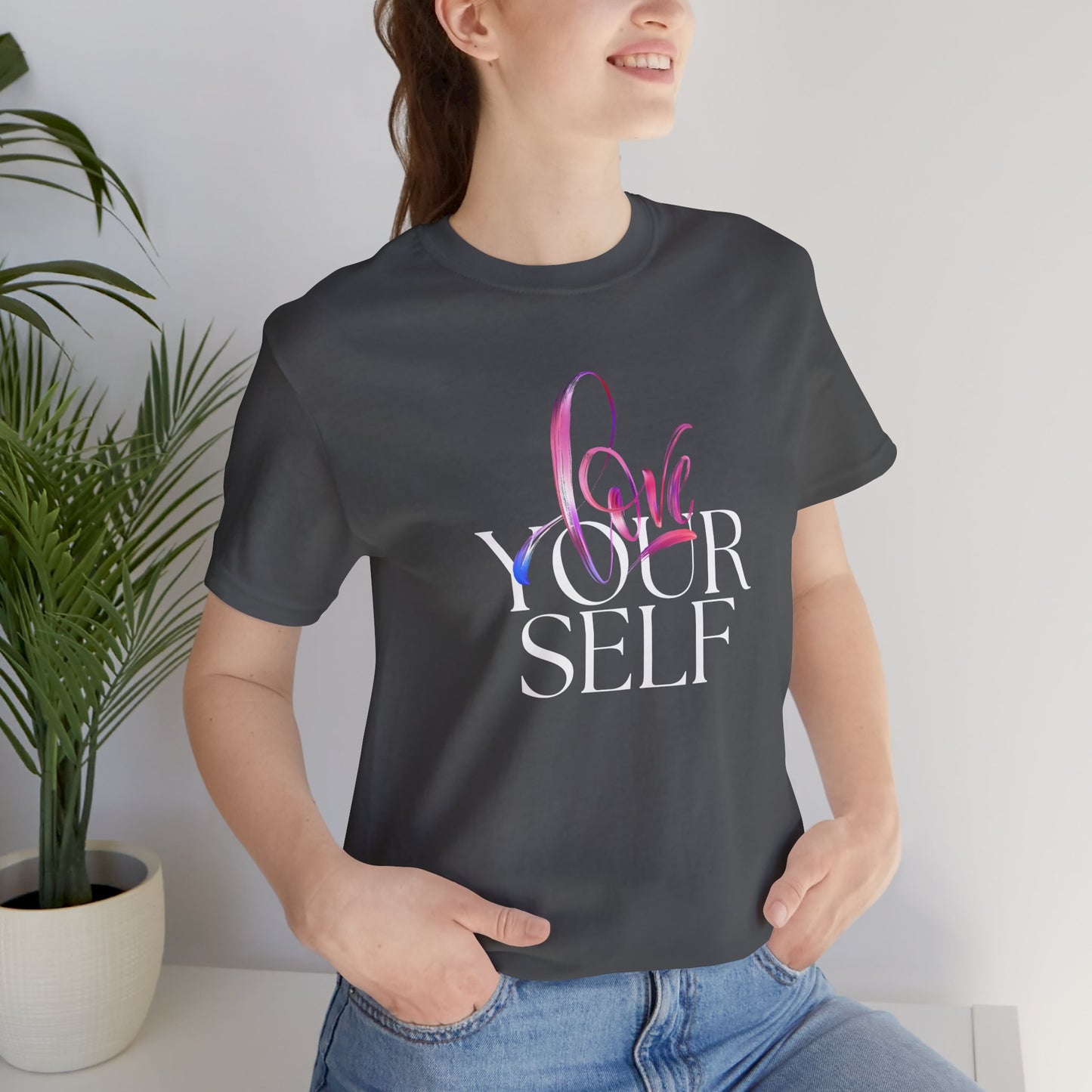 Love Yourself Jersey Short Sleeve Tee