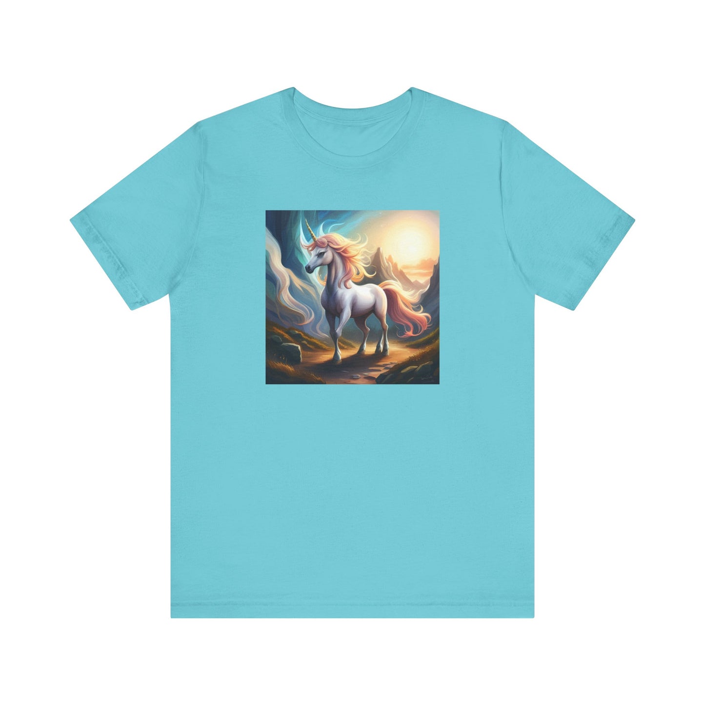 Unicorn Fantasy T-Shirt, Unisex Jersey Short Sleeve Tee