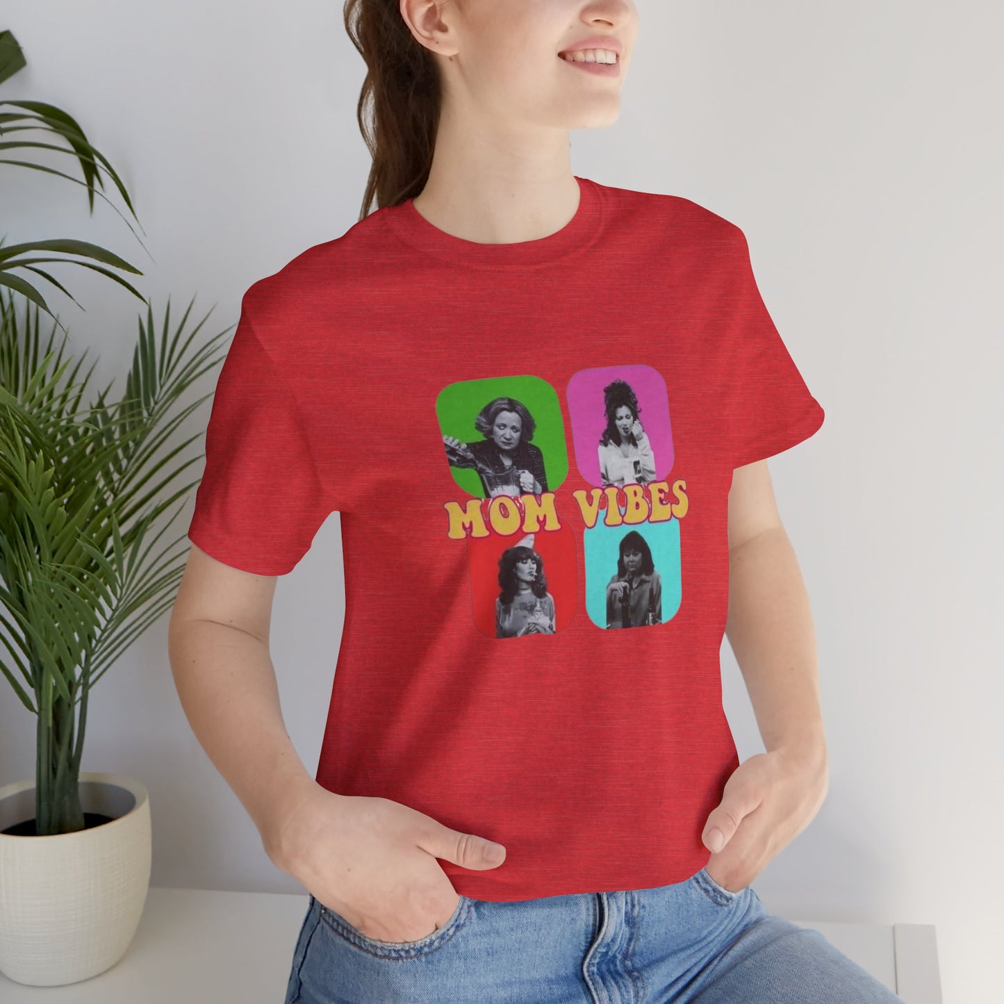 Mom Vibes 1 Jersey Short Sleeve Tee