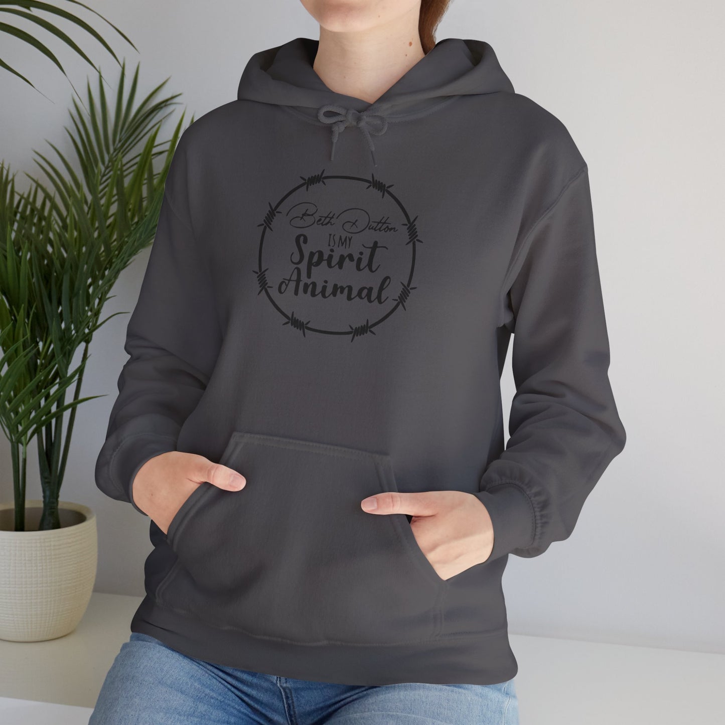 Beth Dutton Is My Spirit Animal Hoodie, Heavy Blend™ Hooded Sweatshirt