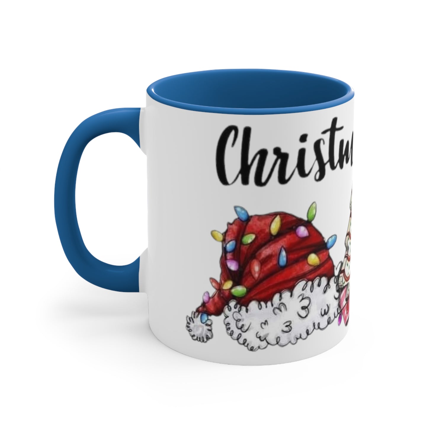 Christmas Junkie, Accent Coffee Mug, 11oz