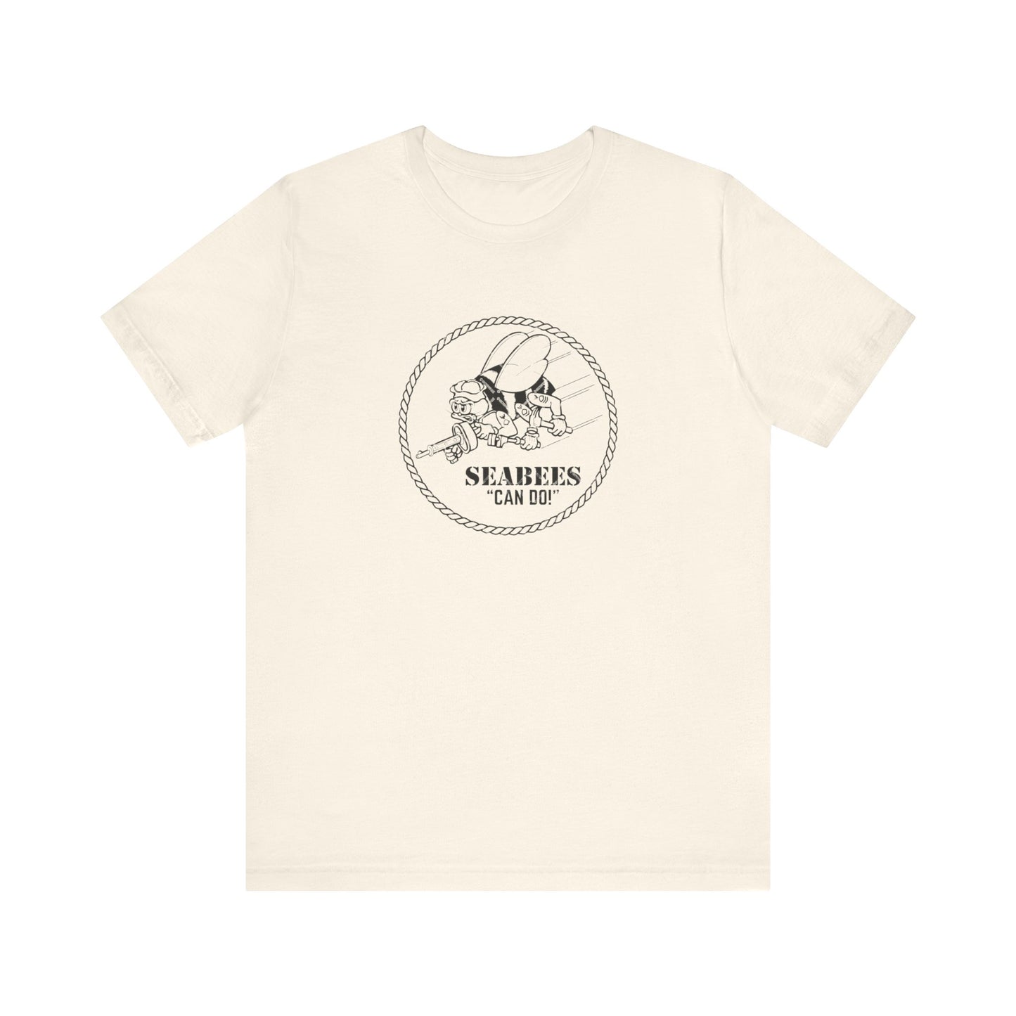 SEABEES Can Do, Jersey Short Sleeve Tee