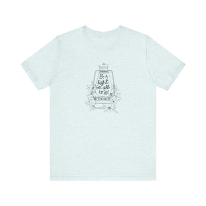 Be The Light For All To See, Jersey Short Sleeve Tee