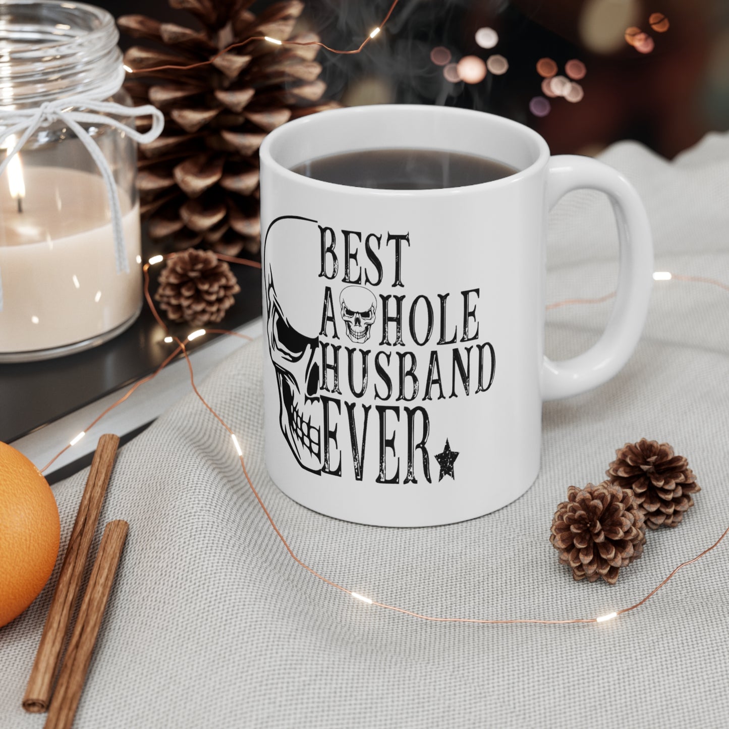 Best Asshole Husband, Ceramic Mug 11oz