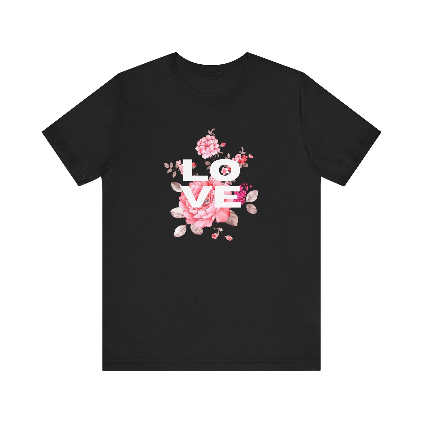 Love with Flowers Jersey Short Sleeve Tee