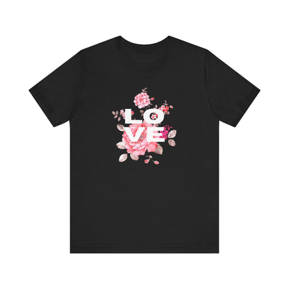 Love with Flowers Jersey Short Sleeve Tee
