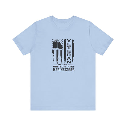 Veteran Of The United States Marine Corps, Jersey Short Sleeve Tee