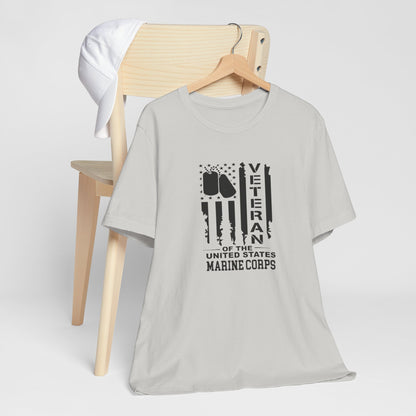 Veteran Of The United States Marine Corps, Jersey Short Sleeve Tee