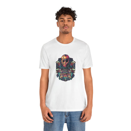 Welcome to Camp Crystal Lake Halloween T-Shirt, Unisex Jersey Short Sleeve Tee