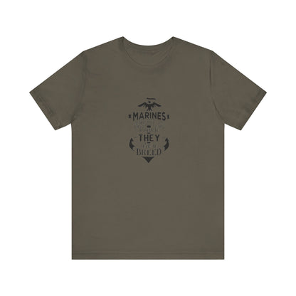 Marines Are Not A Branch, They Are A Bread, Jersey Short Sleeve Tee