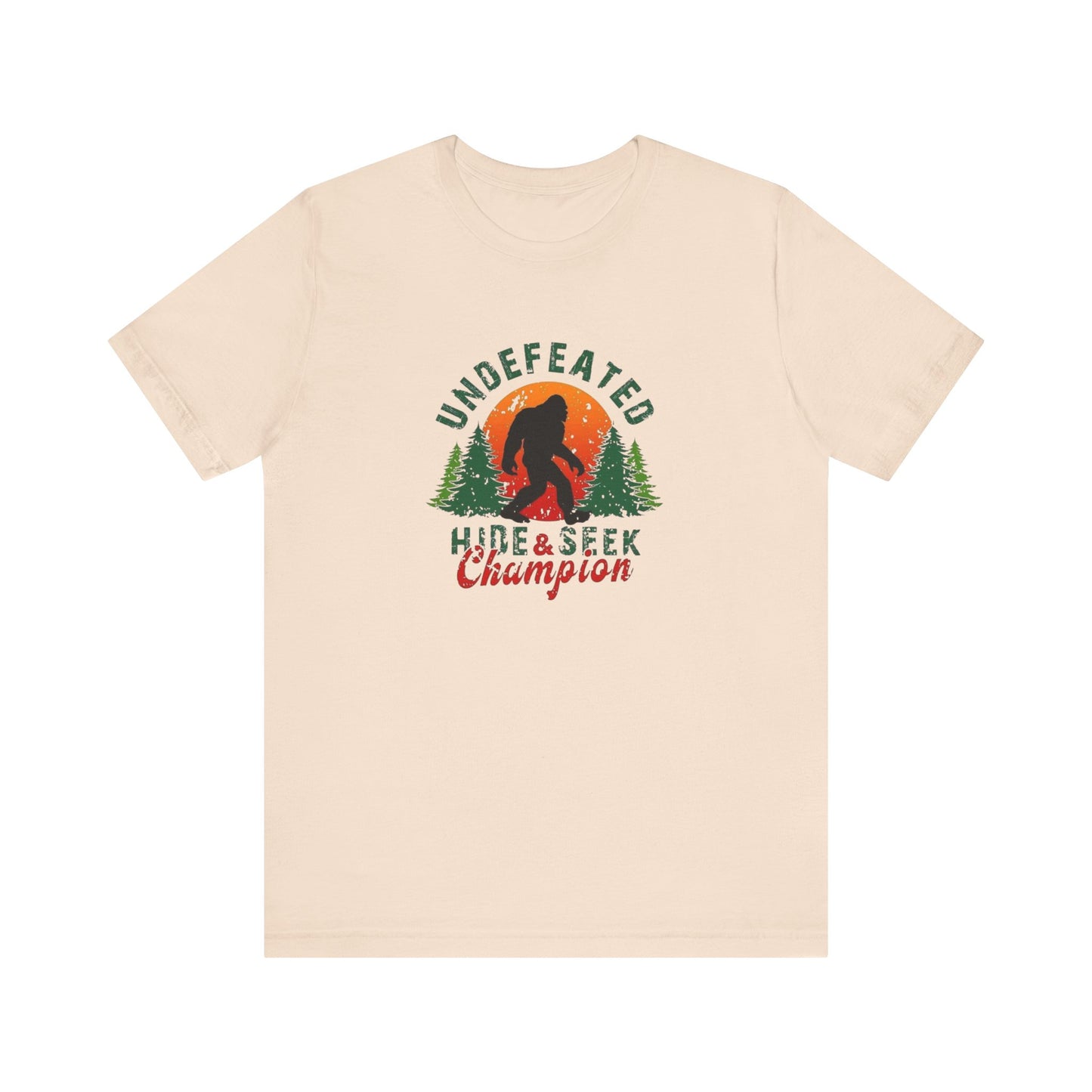 Undefeated Hide and Seek Champion, Short Sleeve Tee