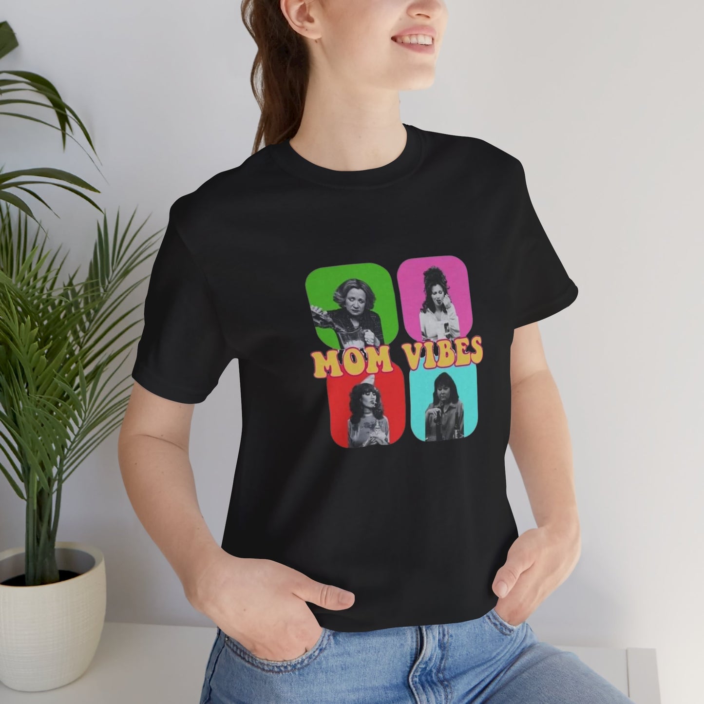 Mom Vibes 1 Jersey Short Sleeve Tee