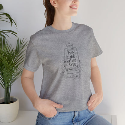 Be The Light For All To See, Jersey Short Sleeve Tee