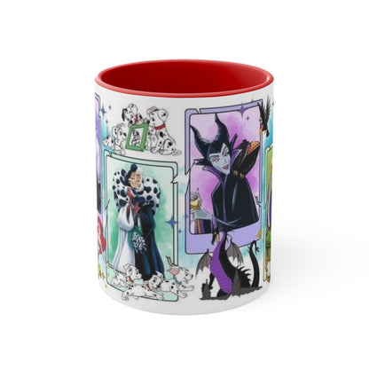 The Villains, Accent Coffee Mug, 11oz