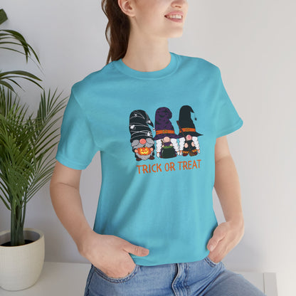 Trick Or Treat Gnomes, Jersey Short Sleeve Tee