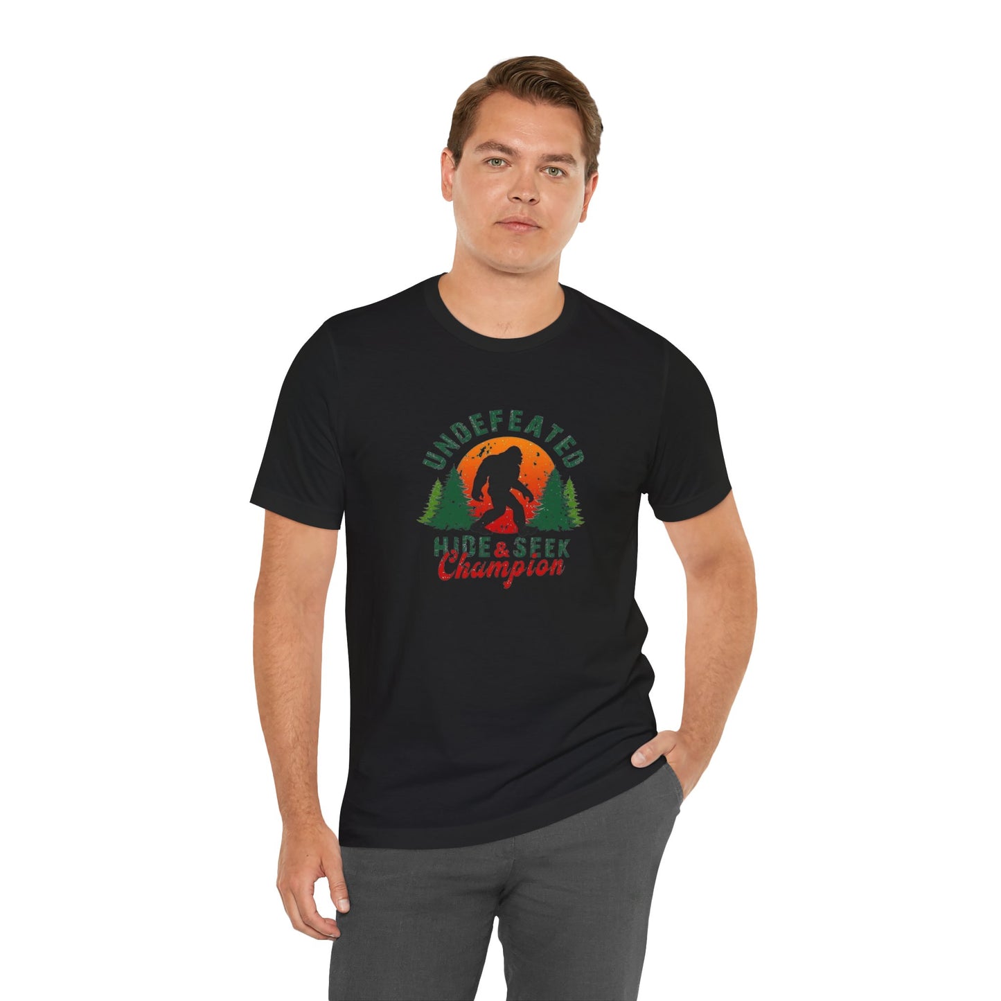 Undefeated Hide and Seek Champion, Short Sleeve Tee