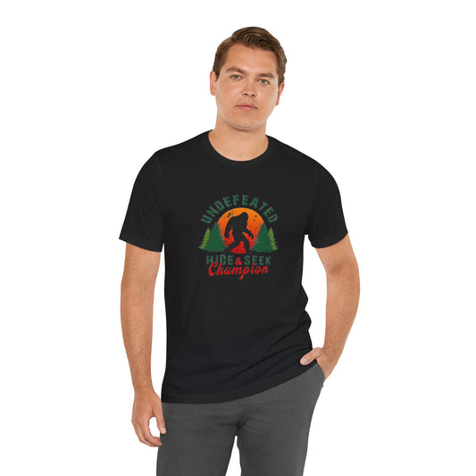 Undefeated Hide and Seek Champion, Short Sleeve Tee