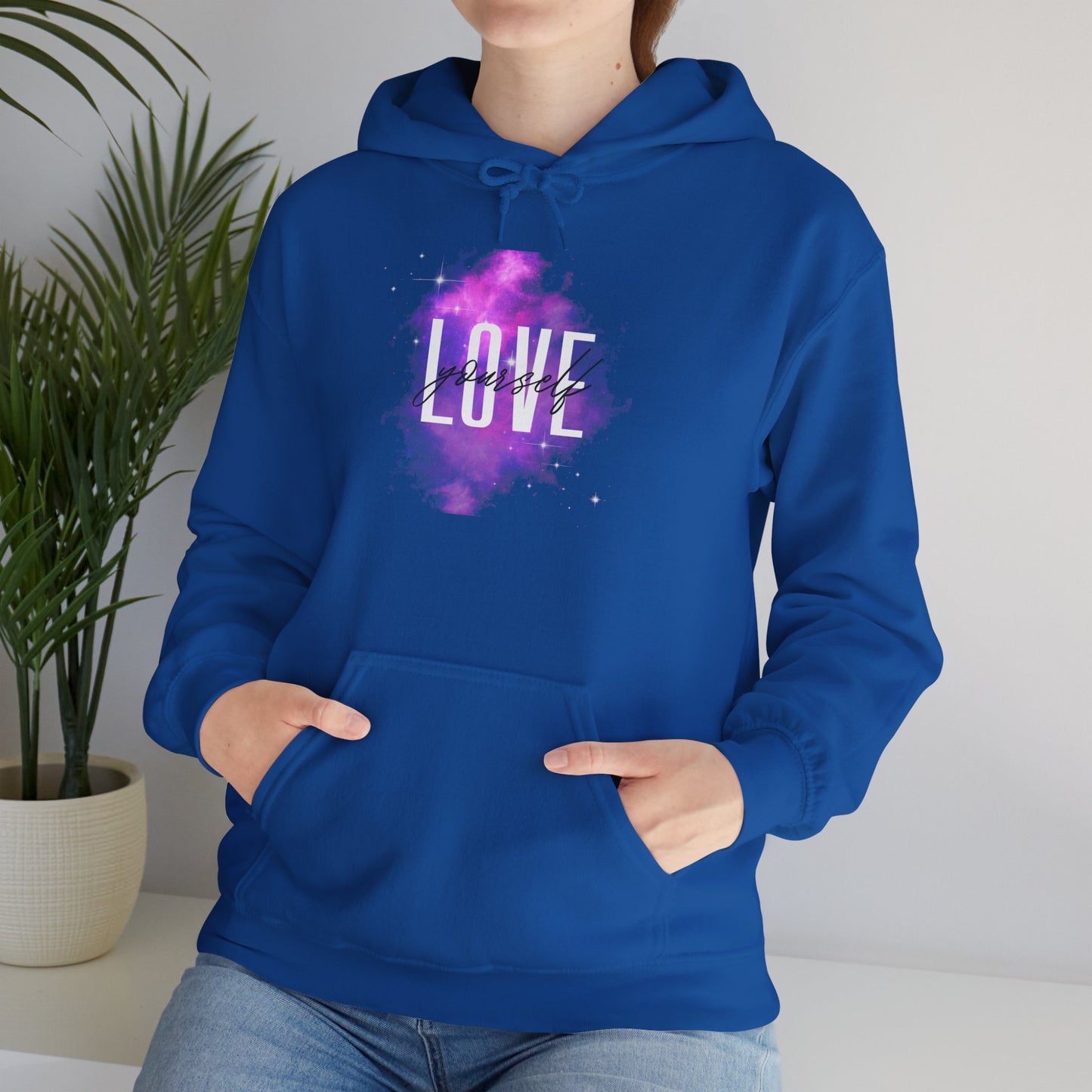 Love Yourself Hoodie, Heavy Blend™ Hooded Sweatshirt