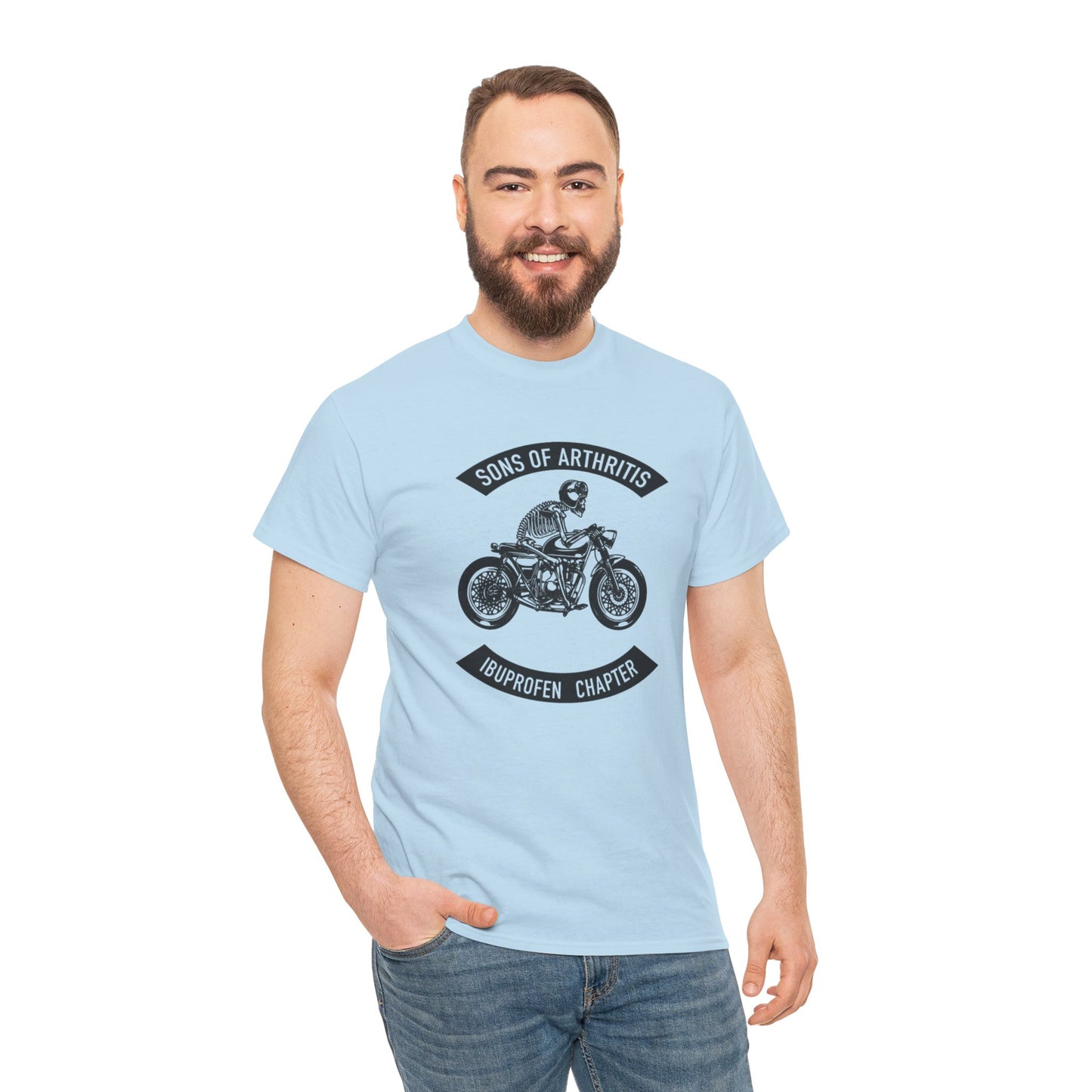 Sons of Arthritis Ibuprofen Chapter Heavy Cotton Tee