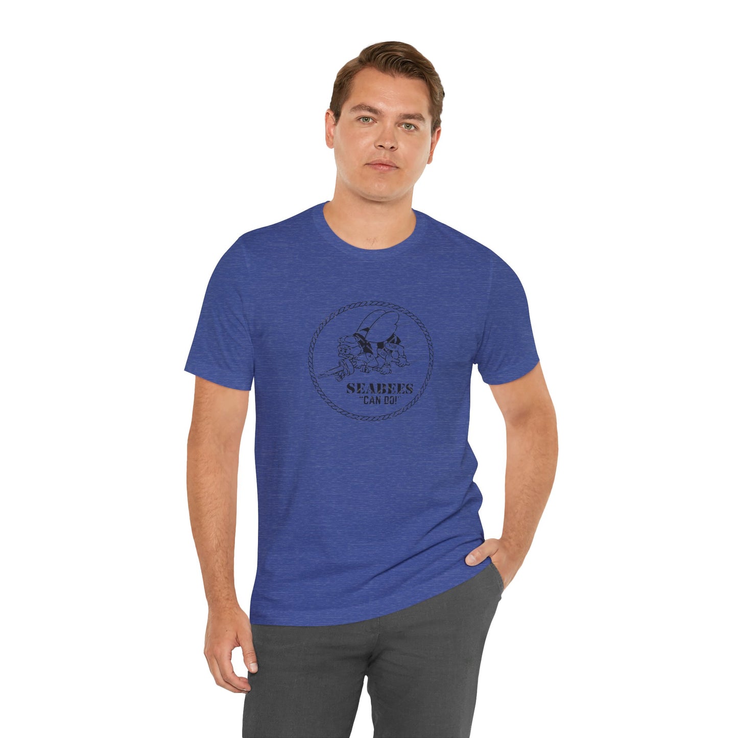 SEABEES Can Do, Jersey Short Sleeve Tee