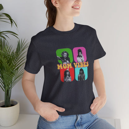 Mom Vibes 1 Jersey Short Sleeve Tee