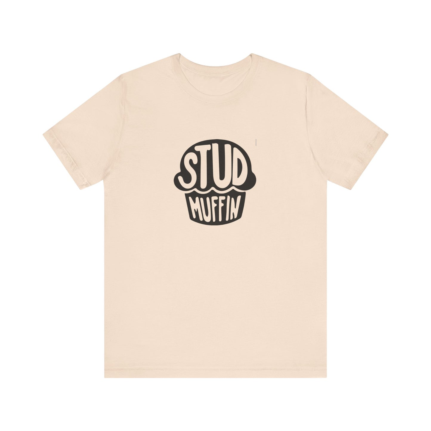 Stud Muffin, Unisex Jersey Short Sleeve Tee